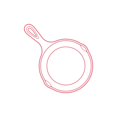 Objects Cooking Pans Mini Cast Iron Skillet 5 Inch Icon Svg Vector, Free Vectors File